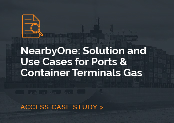 NearbyOne: Solution and Use Cases for Ports & Container Terminals Gas